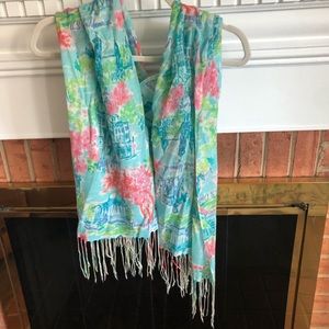 Lilly Pulitzer Murfee Scarf “Lilly Loves DC”